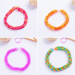 Zestaw gumek do robienia bransoletek