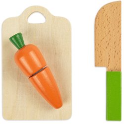 Zestaw drewnianych Owoców i Warzyw do krojenia zapinane na rzep