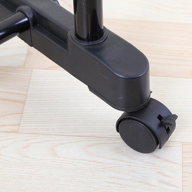 SDH169 Wieszak na ubrania pojedynczy z kółkami