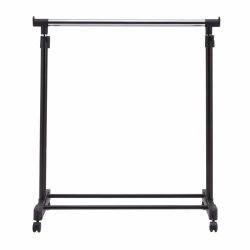 SDH169 Wieszak na ubrania pojedynczy z kółkami