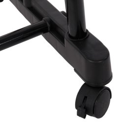 SDH170 Wieszak na ubrania podwójny z kółkami