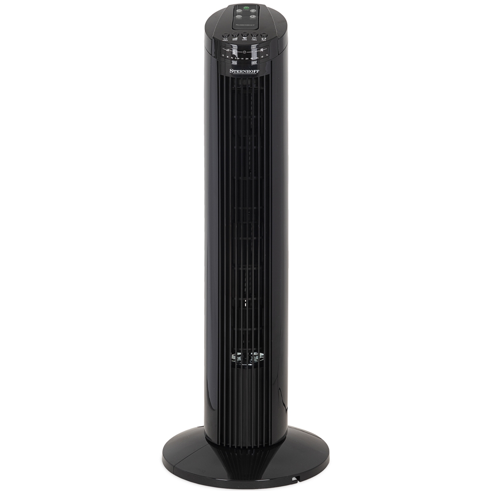 Wentylator kolumnowy podłogowy 70W Czarny + Pilot