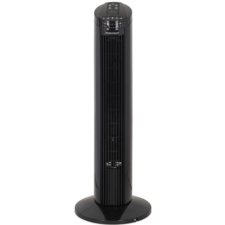 Wentylator kolumnowy podłogowy 70W Czarny + Pilot