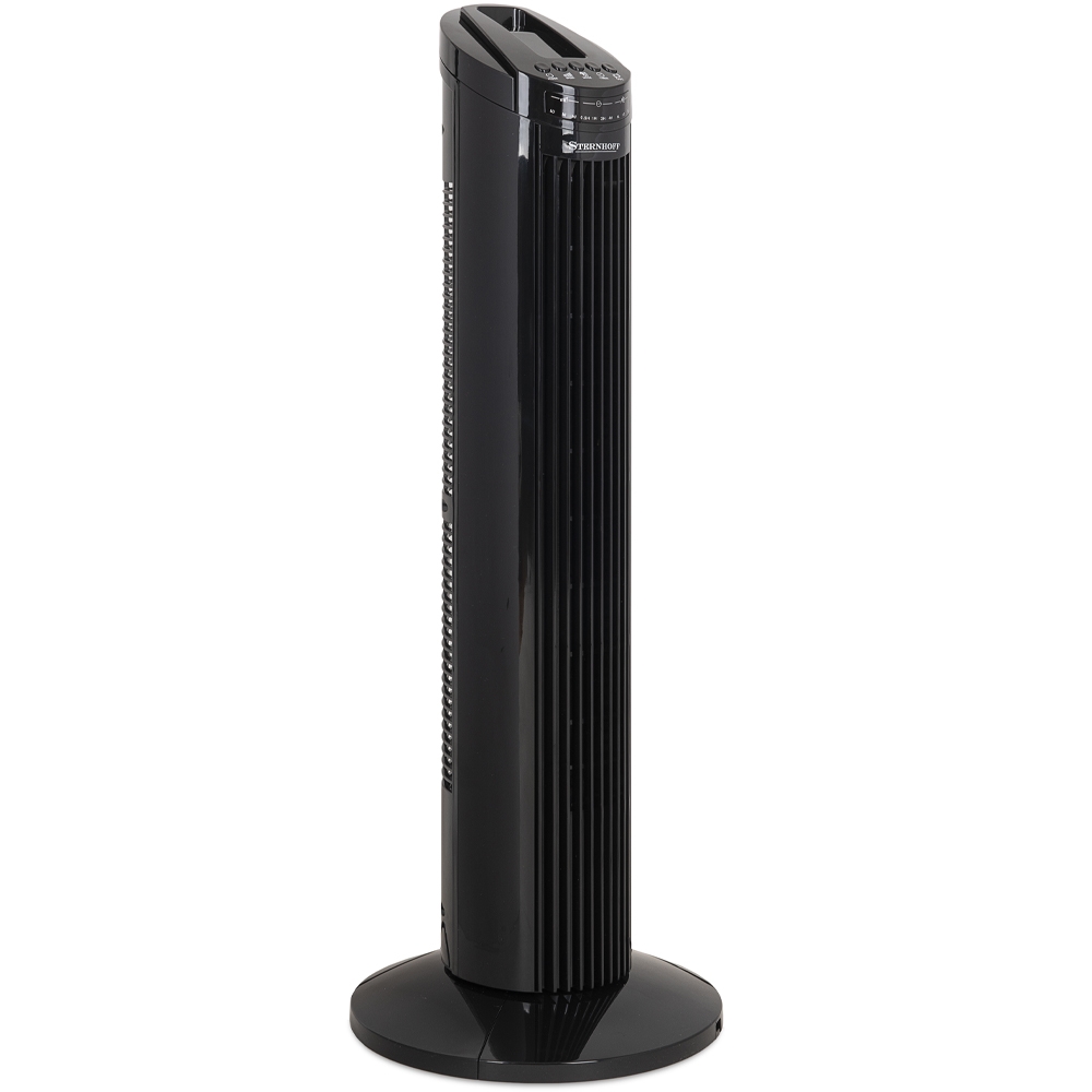 Wentylator kolumnowy podłogowy 70W Czarny + Pilot