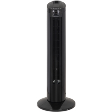 Wentylator kolumnowy podłogowy 70W Czarny + Pilot