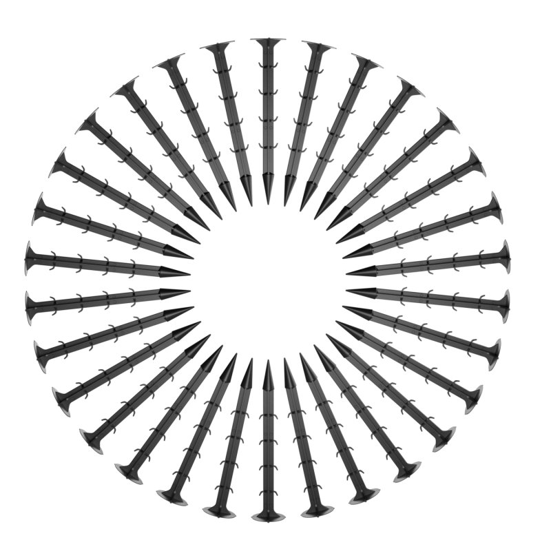 Agrowłóknina na chwasty 70g 1,6x50m + 50 Szpilek