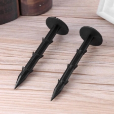 Agrowłóknina wiosenna ściółkująca na chwasty czarna 70g/m2 0,8x50m + 50 Szpilek