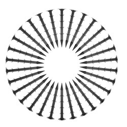 Agrowłóknina wiosenna 90g/m2 1,1x100m 100 Szpilek