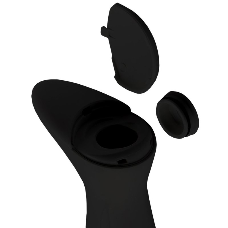 SDH157 Dozownik do mydła automatyczny 200ml czarny