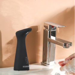 SDH157 Dozownik do mydła automatyczny 200ml czarny