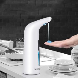 SDH154 Dozownik do mydła automatyczny 400ml biały