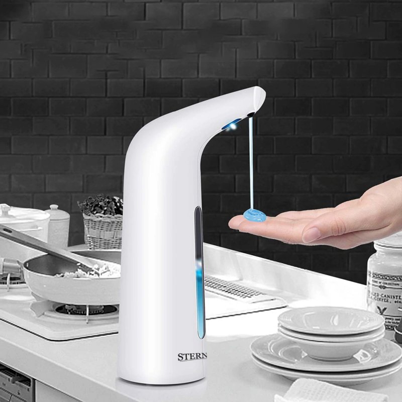 SDH154 Dozownik do mydła automatyczny 400ml biały