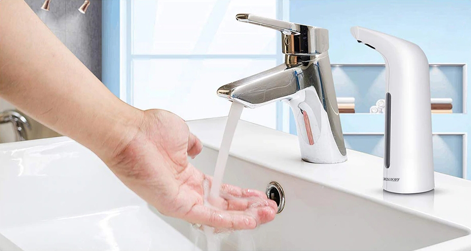 Dozownik automatyczny do mydła Biały 400ml