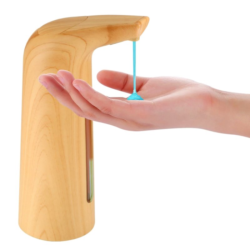 SDH155 Dozownik do mydła automatyczny 400ml drewno