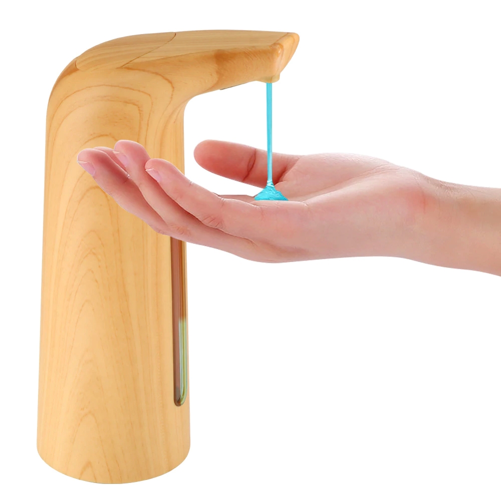 Dozownik automatyczny do mydła Jasne Drewno 400ml