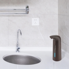 Dozownik automatyczny do mydła Jasne Drewno 400ml