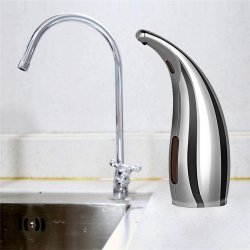 SDH207 Dozownik do mydła automatyczny 300ml Chrom