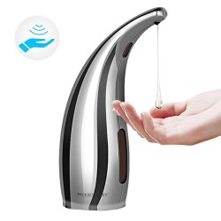 SDH207 Dozownik do mydła automatyczny 300ml Chrom