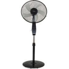 Wentylator z oscylacją 70W Czarny + Pilot
