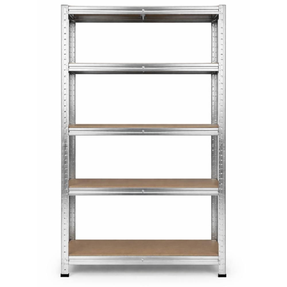 Regał magazynowy metalowy ocynkowany 5 półek 150x75x30cm