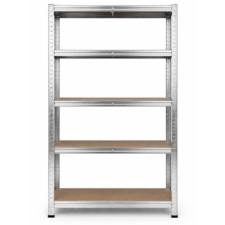 Regał magazynowy metalowy ocynkowany 5 półek 150x75x30cm