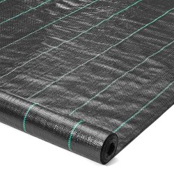 Agrowłóknina czarna 90g/m 1,1x50m + 50 Szpilek