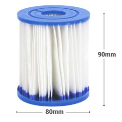 Filtry do pompy do basenu 2 sztuki