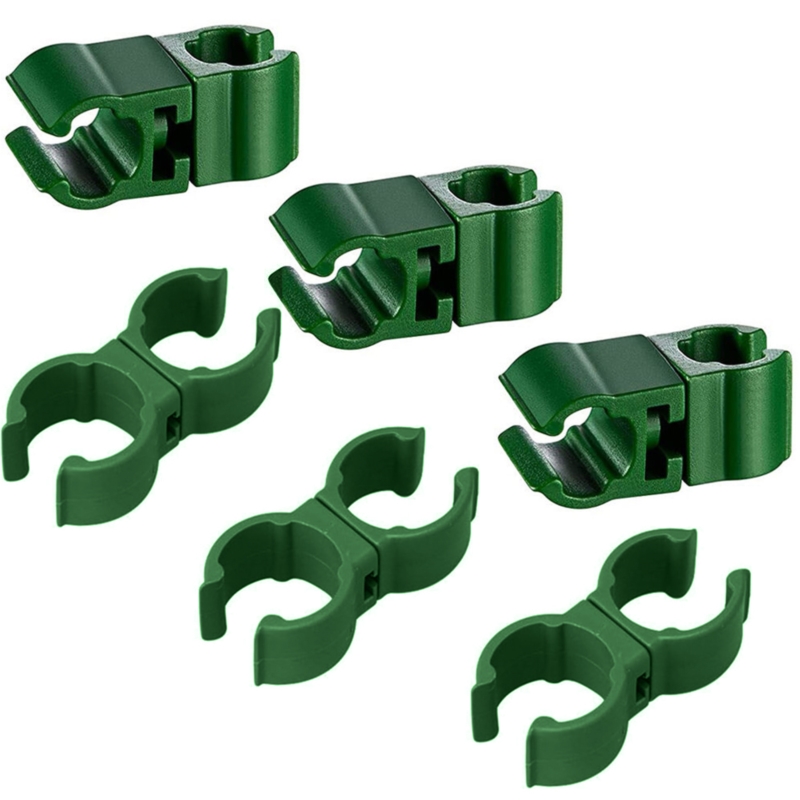 Łącznik obrotowy 360° do tyczek ogrodowych 11mm 6 sztuk