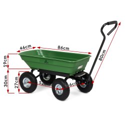 Wózek ogrodowy wywrotka, przyczepka, taczka 3w1
