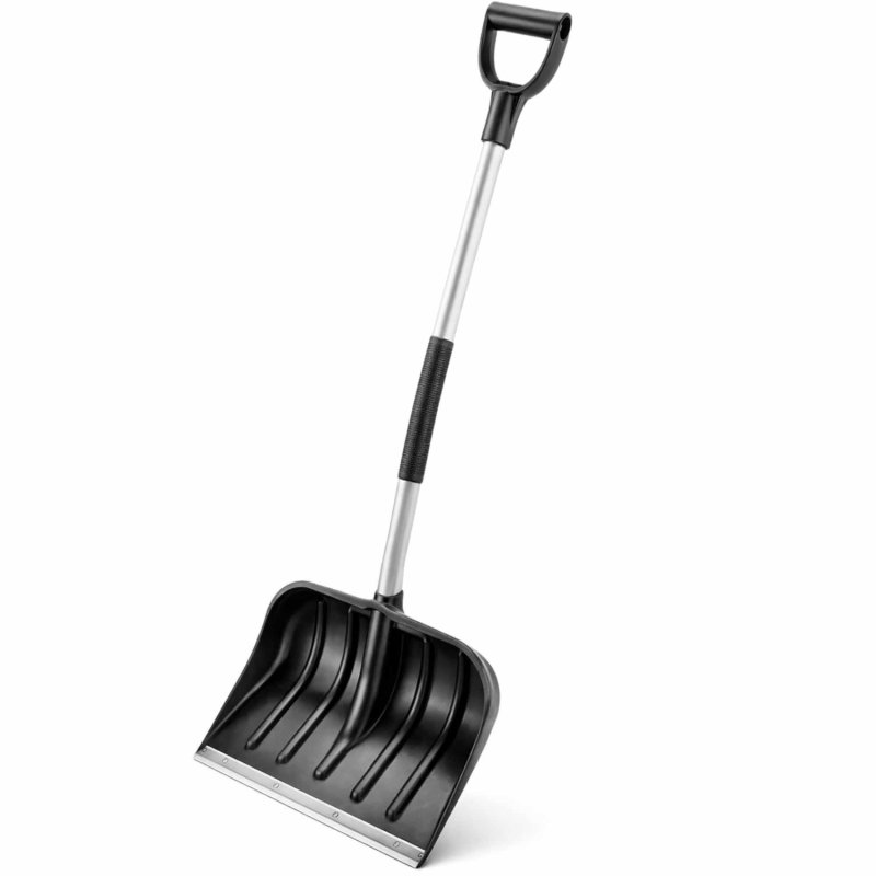 Łopata do śniegu z aluminiowym trzonkiem