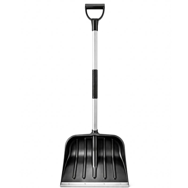Łopata do śniegu z aluminiowym trzonkiem