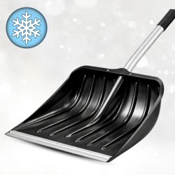 Łopata do śniegu z ergonomicznym aluminiowym trzonkiem