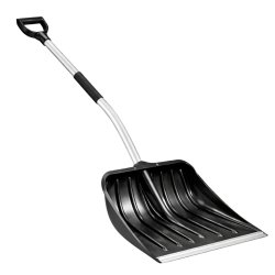 Łopata do śniegu z ergonomicznym aluminiowym trzonkiem