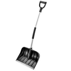 Łopata do śniegu z ergonomicznym aluminiowym trzonkiem