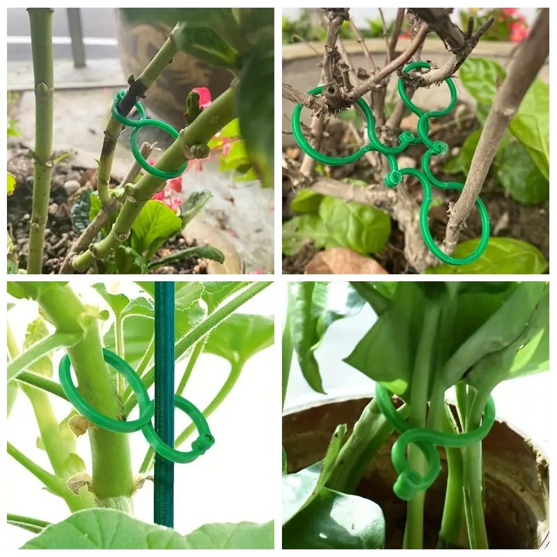 Uchwyty do mocowania roślin 40 sztuk