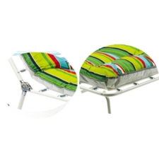 Leżak leżanka ogrodowa z poduszką