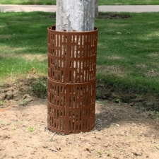 Osłona na pieńki drzew i innych roślin Brązowa 6 sztuk