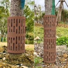 Osłona na pieńki drzew i innych roślin Brązowa 6 sztuk