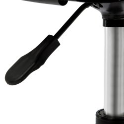 Fotel kosmetyczny fryzjerski obrotowy z oparciem