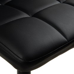 Hoker barowy kuchenny skóra regulowana wysokość