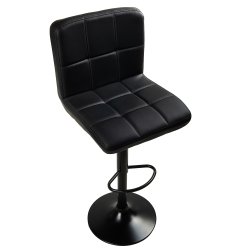 Hoker barowy kuchenny skóra regulowana wysokość