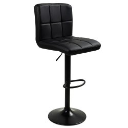 Hoker barowy kuchenny skóra regulowana wysokość