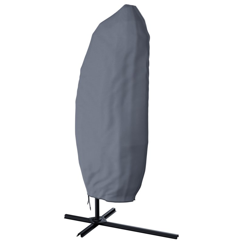 SDH081 Parasol na wysięgniku + Pokrowiec Szary