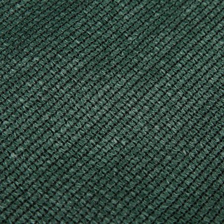 Siatka cieniująca na ogrodzenie masująca 95% 1,5x25m Ciemny Zielony + Opaski