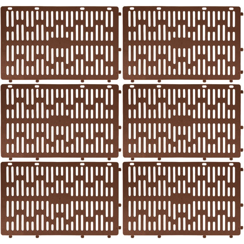 Osłona na pieńki drzew i innych roślin Brązowa 6 sztuk