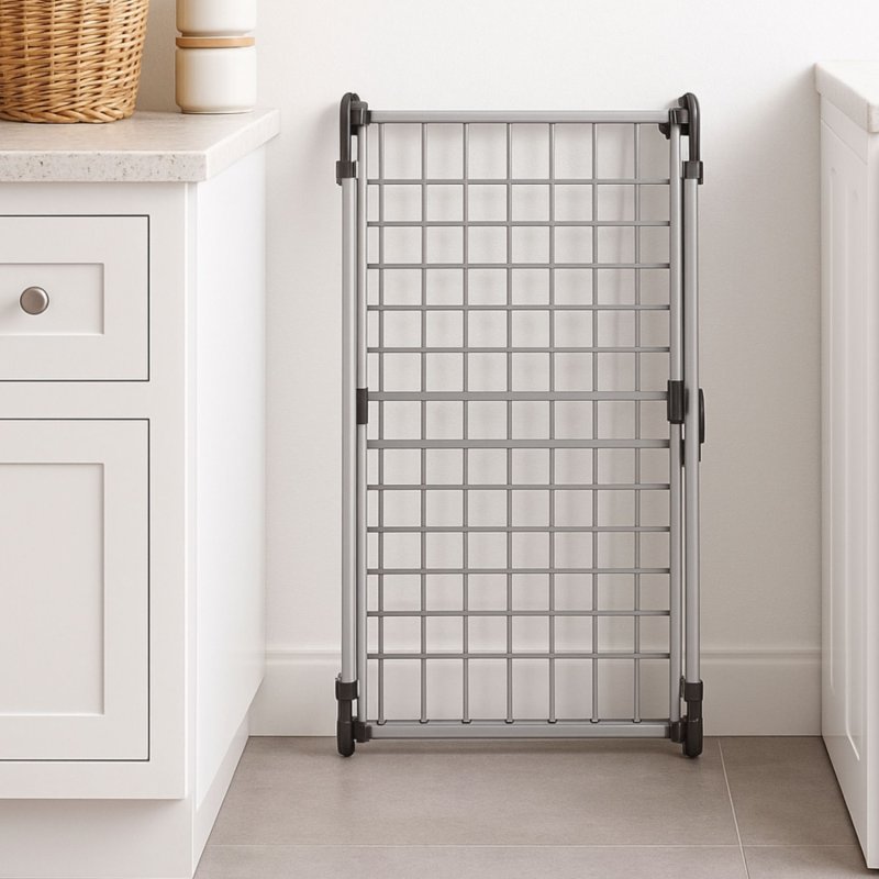 Suszarka na pranie wolnostojąca składana Szara