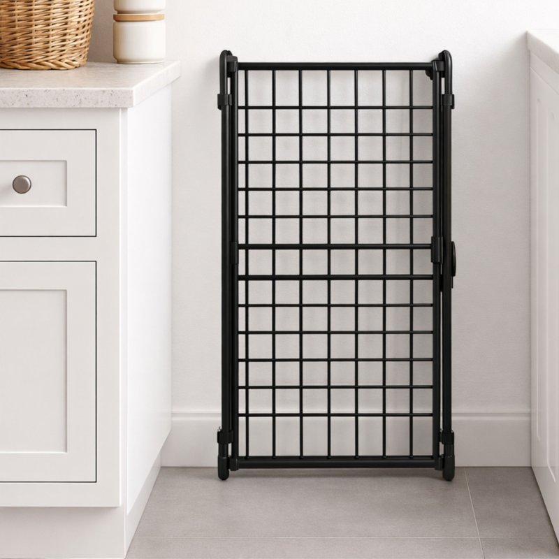 Suszarka na pranie składana + Zawieszki do skarpet Czarna