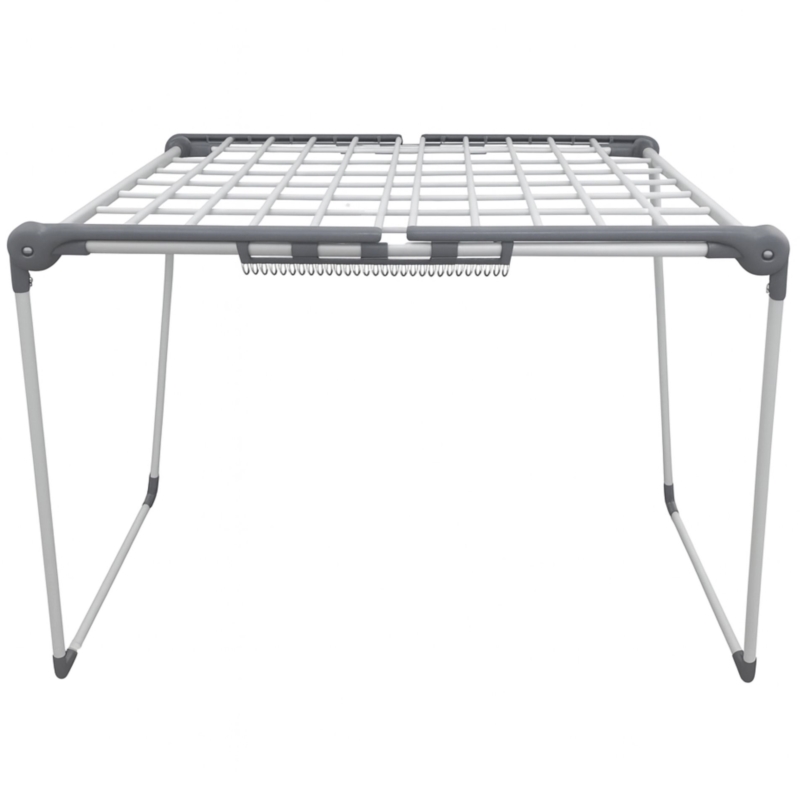 Suszarka na pranie składana + Zawieszki do skarpet Szara