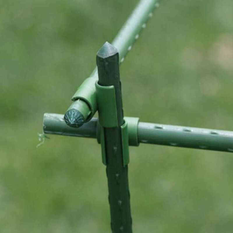 Łącznik 90° do tyczek ogrodowych 11mm 6 sztuk