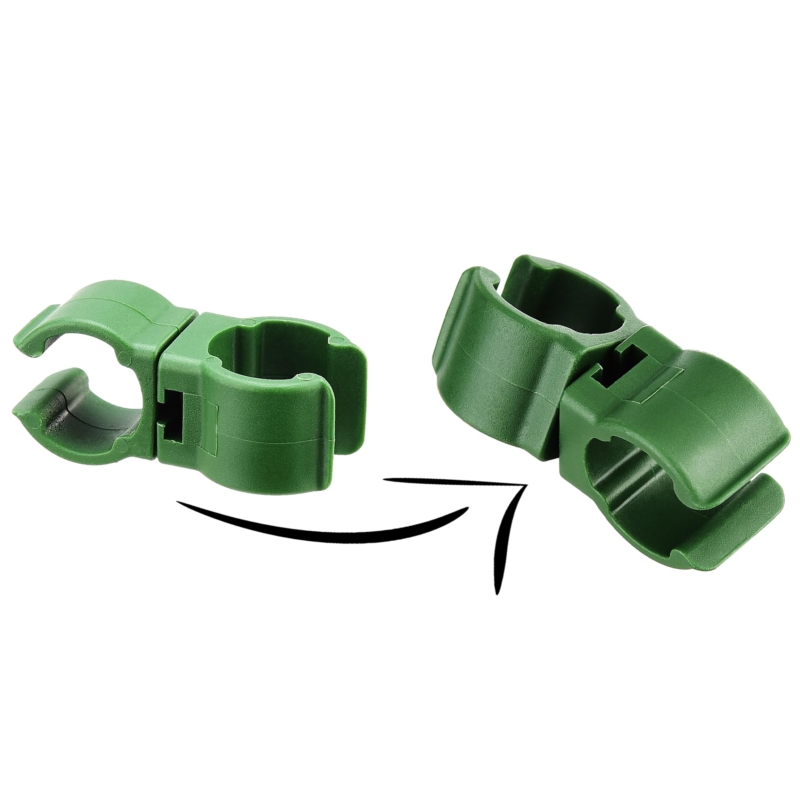 Łącznik obrotowy 360° do tyczek ogrodowych 11mm 6 sztuk